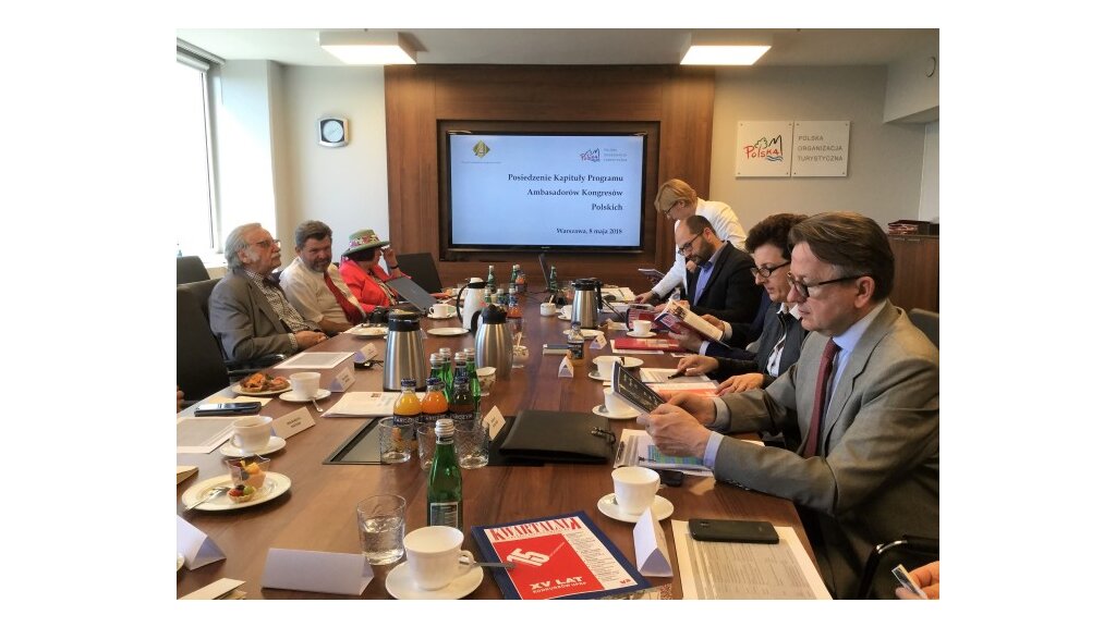 Posiedzenie Kapituły Programu Ambasadorów Kongresów Polskich w siedzibie Polskiej Organizacji Turystycznej