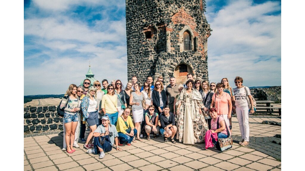 Zamek Stolpen i Hrabina Cosel. fot. Asia Konieczna