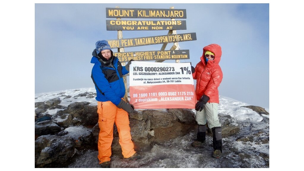 Kilimanjaro Expedition dla Aleksandra Wielkiego 2018 - Joanna Opioła (MICE Agency) oraz Wojciech Opioła (Real Incentive).
