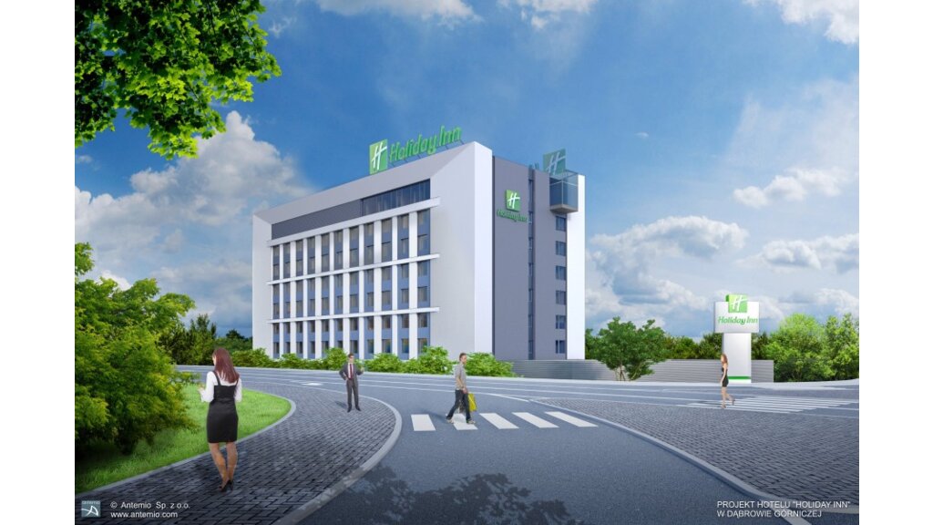 Projekt Holiday Inn Dąbrowa Górnicza