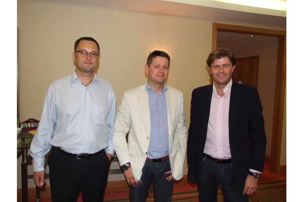 od lewej: Piotr Cieślak (Meeting Planner), Paweł Netczuk (Mediarun), Michał Czerwiński (In Dreams)