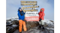 Kilimanjaro Expedition dla Aleksandra Wielkiego 2018 - Joanna Opioła (MICE Agency) oraz Wojciech Opioła (Real Incentive).