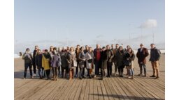 Fot. Ewa Witak, Fotograficznie.pl. Meeting plannerzy tuż przed rozpoczęciem MP Fast Date® na sopockim molo