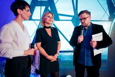 Szymon Kobusiński (Studio Bank) podczas MP Power Day o zdjęciach laureatów MP Power Awards