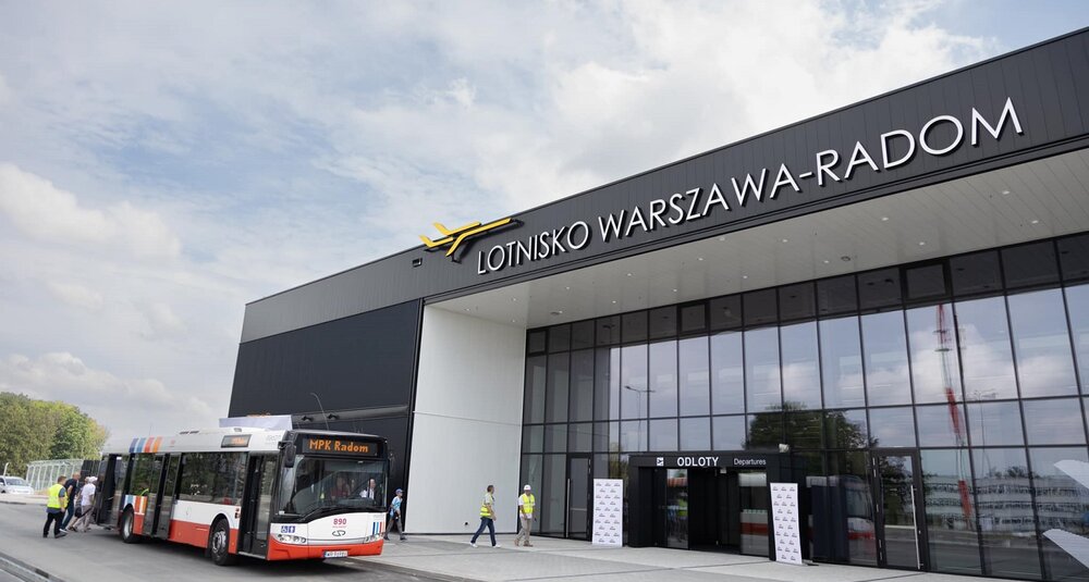 Lotnisko Warszawa-Radom, fot. Facebook.com/warszawaradom