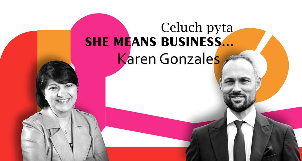 Karen Gonzales i Krzysztof Celuch w cyklu She Means Business...