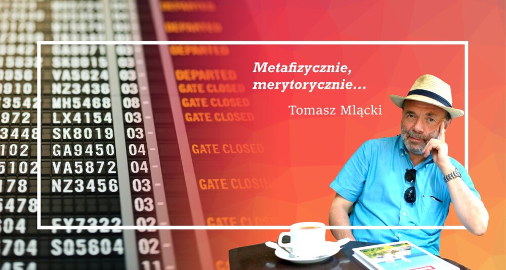 Na zdjęciu: Tomasz Mlącki w cyklu felietonów Metafizycznie, merytorycznie…, zdjęcie po lewej, fot. CHUTTERSNAP / Unsplash