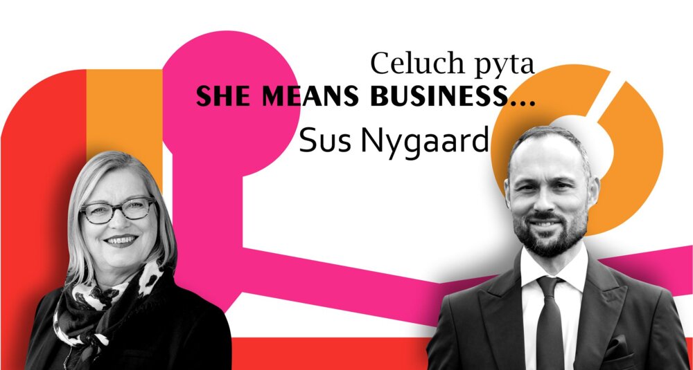 Sus Nygaard i Krzysztof Celuch w cyklu She Means Business...