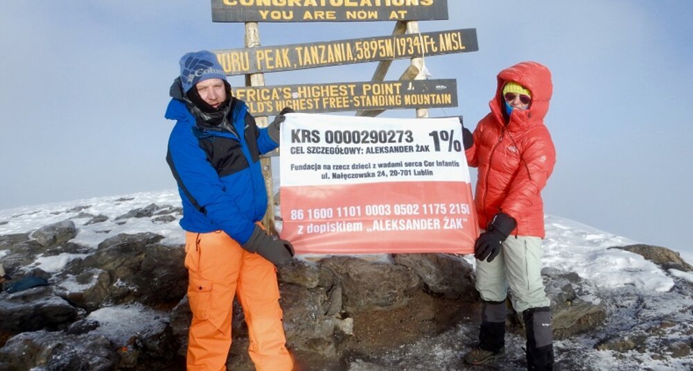 Kilimanjaro Expedition dla Aleksandra Wielkiego 2018 - Joanna Opioła (MICE Agency) oraz Wojciech Opioła (Real Incentive).
