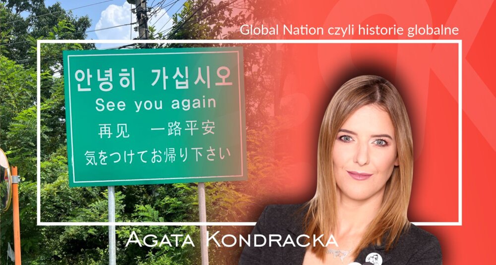 Agata Kondracka w cyklu Global Nation czyli historie globalne. Zdjęcie: Strefa DMZ żegna turystów fot. Agata Kondracka