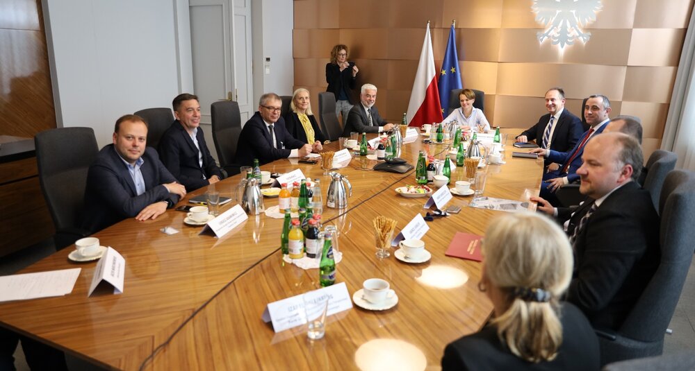 Spotkanie z przedstawicielami branży turystycznej w Ministerstwie Rozwoju. fot. Polska Organizacja Turystyczna