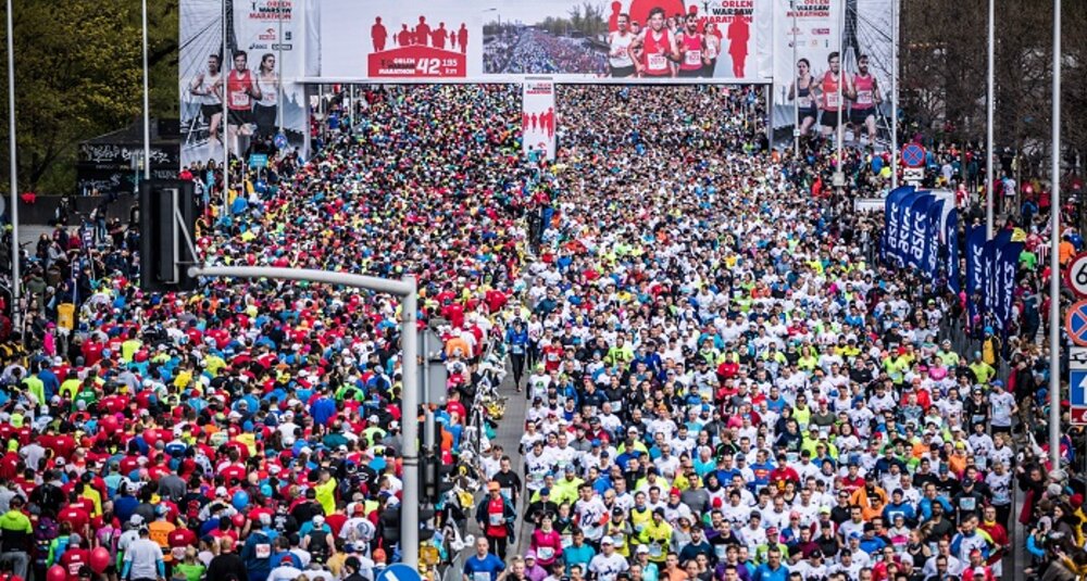 Orlen Warsaw Marathon. fot. VES