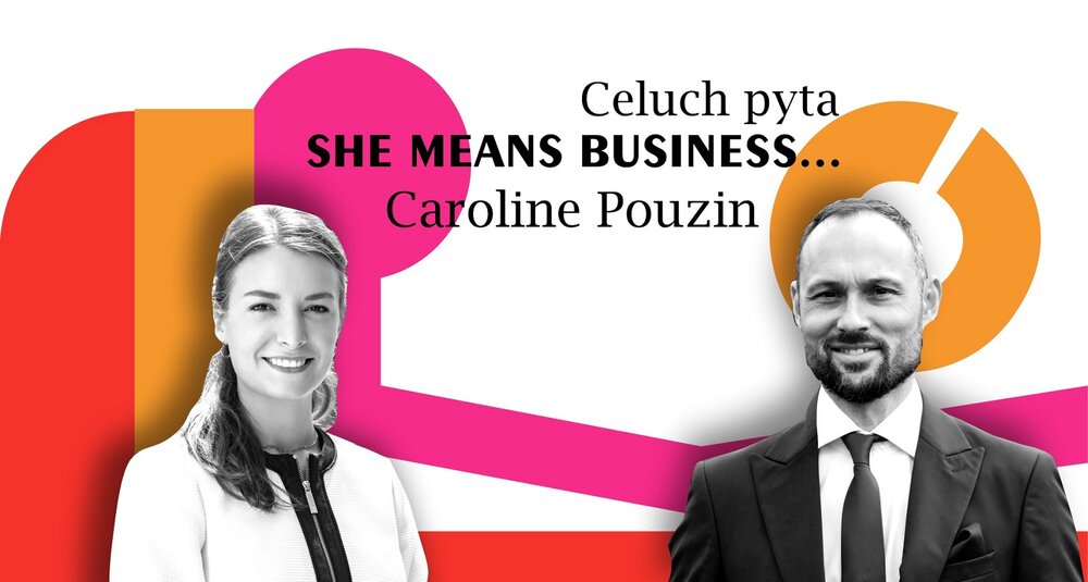 Caroline Pouzin i Krzysztof Celuch w cyklu She Means Business...