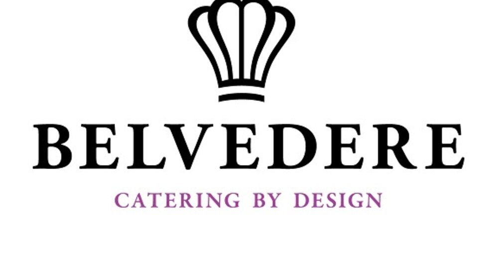 W nowym logotypie Belvedere Catering by Design sygnet z symbolu korony zmienił się na czapkę kucharską – podkreślając wartość marki, jaką jest smak.
