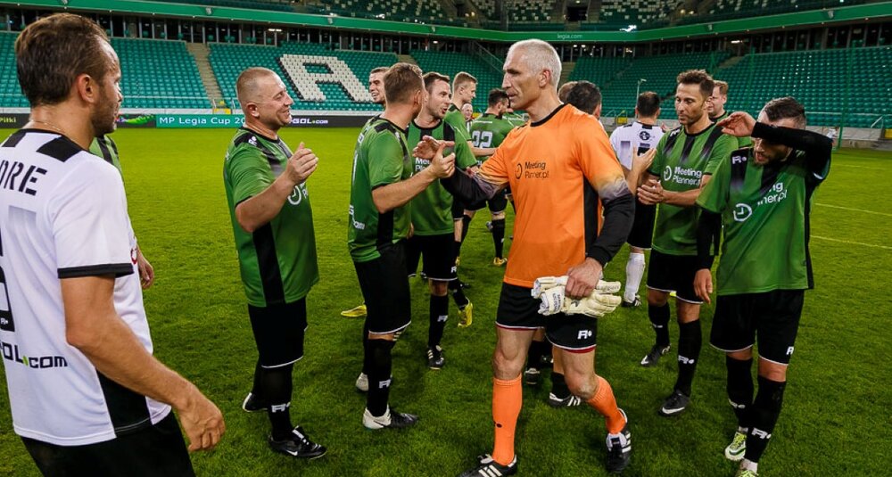 Maciej Szczęsny podczas MP Legia Cup 2016