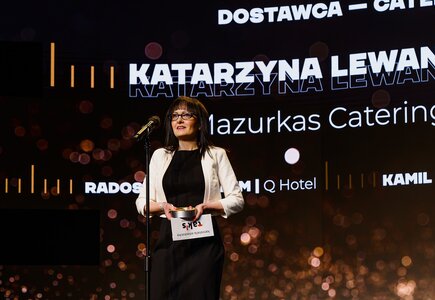 Dostawca — Catering: Katarzyna Lewandowska, kierownik Działu Sprzedaży Cateringu, Mazurkas Catering 360°