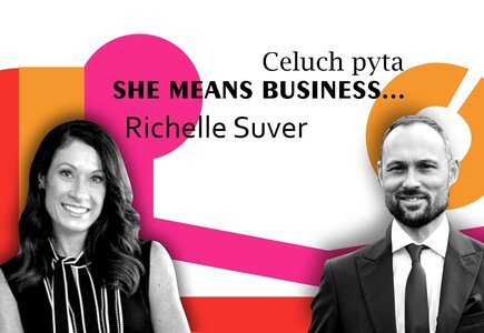 Richelle Suver i Krzysztof Celuch w cyklu She Means Business...