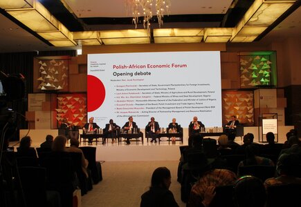 W Polsko-Afrykańskim Forum Gospodarczym w Dubaju wzięli udział przedsiębiorcy i przedstawicieli instytucji publicznych z 40 państw, w tym z 27 państw afrykańskich. fot. PAIH