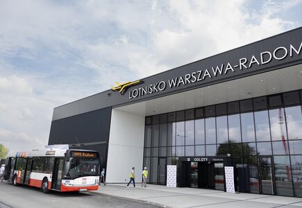 Lotnisko Warszawa-Radom, fot. Facebook.com/warszawaradom
