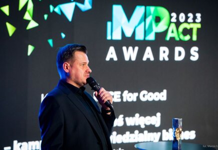 MP Impact Awards – prezentacja finalistów, kat. Kampania: Kreujemy coś więcej – kampania odpowiedzialny biznes, Kamil Maciąg, Arche Hotele