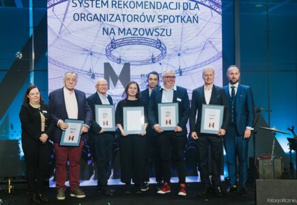 Gościnnie na scenie MP Impact Awards rezultaty pierwszej edycji programu „System rekomendacji dla organizatorów spotkań na Mazowszu” organizowanego przez Mazovia Convention Bureau
