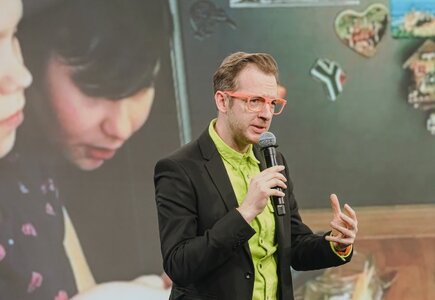 Gościem gali był ekspert gastronomiczny Tadeusz Muller. fot. Ewa Wiitak