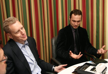 od lewej: Cezary Wilemajtys (United Partners), Krzysztof Celuch (MPI Poland Club)