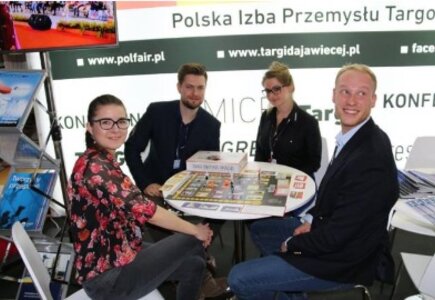 Gra planszowa Targi Taktyka Okazja i promocja Global Exhibitions Day podczas Meetings Week Poland