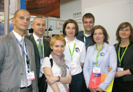 od lewej: Piotr Lenczewski (Radisson BLU), Anna Witkowska (Stołeczne Biuro Turystyki), Magdalena Hołowińska (WCB), Iwona Kubisz (WCB), Paul Majewski (SCB), Iwona Liwska (Lufthansa City Center)