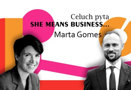 Marta Gomes i Krzysztof Celuch w cyklu She Means Business...