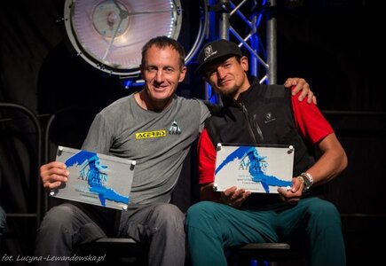 Festiwal Górski 2018: Denis Urubko i Adam Bielecki wyróżnieni przez British Alpine Club. Fot. Lucyna Lewandowska