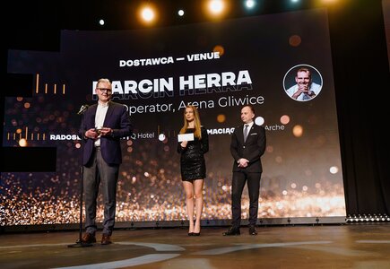 Dostawca — Venue: Marcin Herra, prezes zarządu, Arena Operator, Arena Gliwice