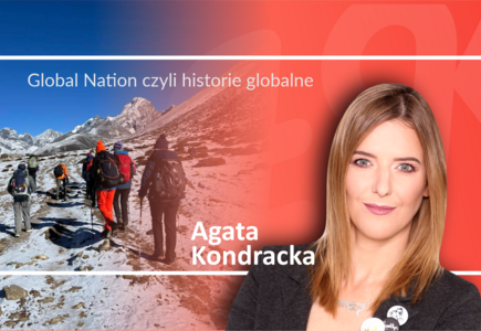 Agata Kondracka w cyklu Global Nation czyli historie globalne. fot. Katarzyna Cegłowska