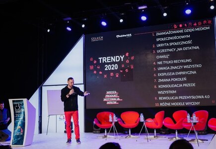 Raport „Trendy 2020” opracowany przez Krzysztofa Celucha swoją premierę miał podczas piątej edycji Forum Branży Eventowej. fot. Ewa Witak