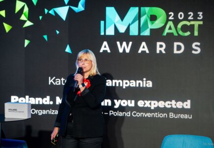 MP Impact Awards – prezentacja finalistów, kat. Kampania: Poland. More than you expected, Aneta Książek, Poland Convention Bureau POT