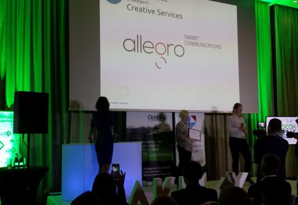 Wyróżnienie dla agencji Allegro odbiera Dominika Beliniak