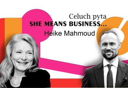 Heike Mahmoud i Krzysztof Celuch w cyklu She Means Business...