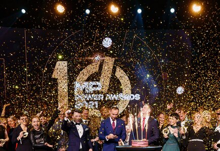 Celebracja dziesięciolecia konkursu MP Power Awards podczas finałowej gali MP Power Night, w warszawskiej Scenie Relax. fot. Ewa Witak, Fotograficznie.pl