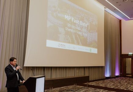 Wydarzenie otworzył Artur Zawadzki, dyrektor generalny Sheraton Sopot Hotel, partnera 35. edycji MP Fast Date®