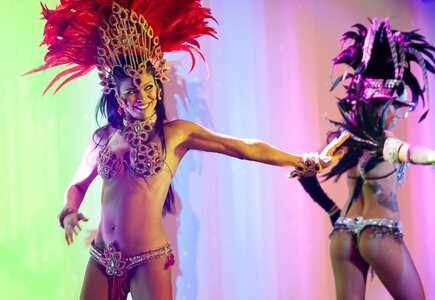 Afro Carnaval, samba, tancerki