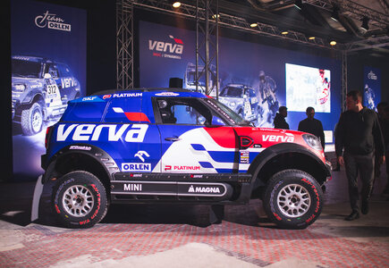 Na konferencji prasowej, zapowiadającej start zespołu ORLEN Team zaprezentowano pojazdy po gruntownym liftingu zewnętrznym, z wykorzystaniem nowego logo VERVA.