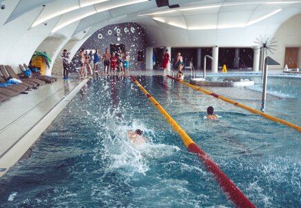 Triatholn - pływanie 100 m