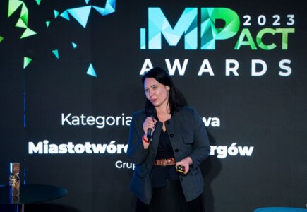 MP Impact Awards – prezentacja finalistów, kat. Inicjatywa: Miastotwórcza rola targów, Sabrina Żymierska, Grupa MTP