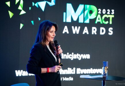 MP Impact Awards – prezentacja finalistów, kat. Inicjatywa: Warsztaty Techniki Eventowej, Anna Antosiewicz, Brill AV Media