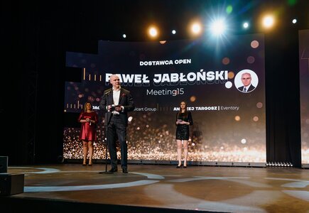 Dostawca open: Paweł Jabłoński, prezes zarządu, Meeting15
