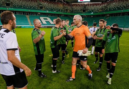 Maciej Szczęsny podczas MP Legia Cup 2016