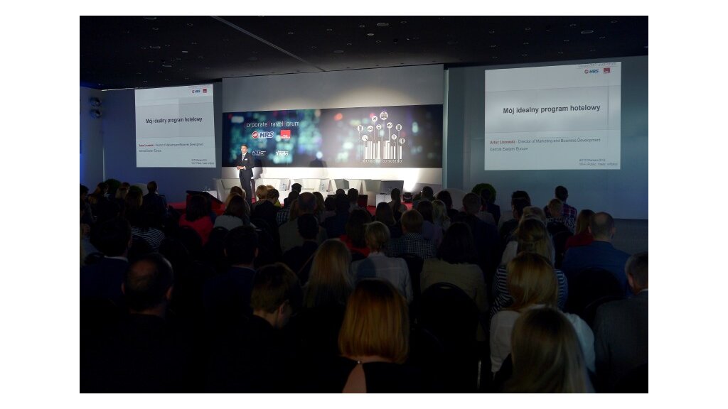 Na CTF przybyło ponad 150 gości, prezentację na temat idealnego programu hotelowego, poprowadził Artur Lisowski,  director of marketing and business development Central Eastern Europe, HRS Polska
