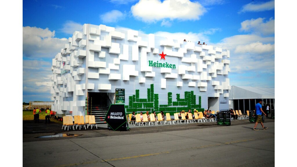 Miasto Heineken - fasada