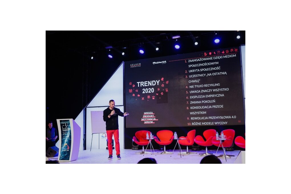 Raport „Trendy 2020” opracowany przez Krzysztofa Celucha swoją premierę miał podczas piątej edycji Forum Branży Eventowej. fot. Ewa Witak