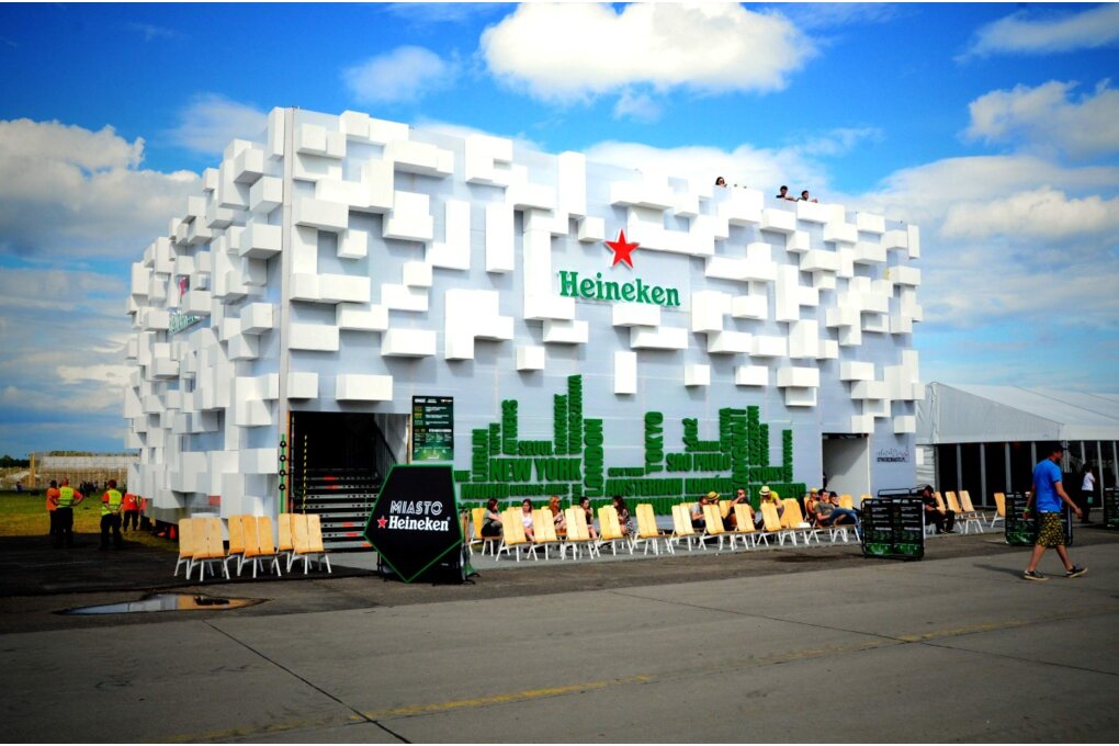 Miasto Heineken - fasada